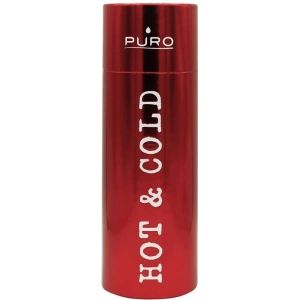 Buy Puro Hot&Cold Thermal Stainless Steel Water Bottle 500ml (Metallic Red) - PUR185RED - {ean13} - Home Screen Store Europe