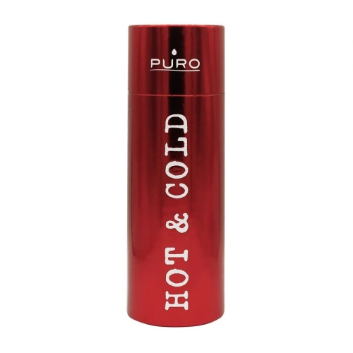Kup Hőszigetelt rozsdamentes acél palack Puro Hot&Cold 500ml (Fémes Piros) - PUR185RED - {ean13} - Sklep Home Screen