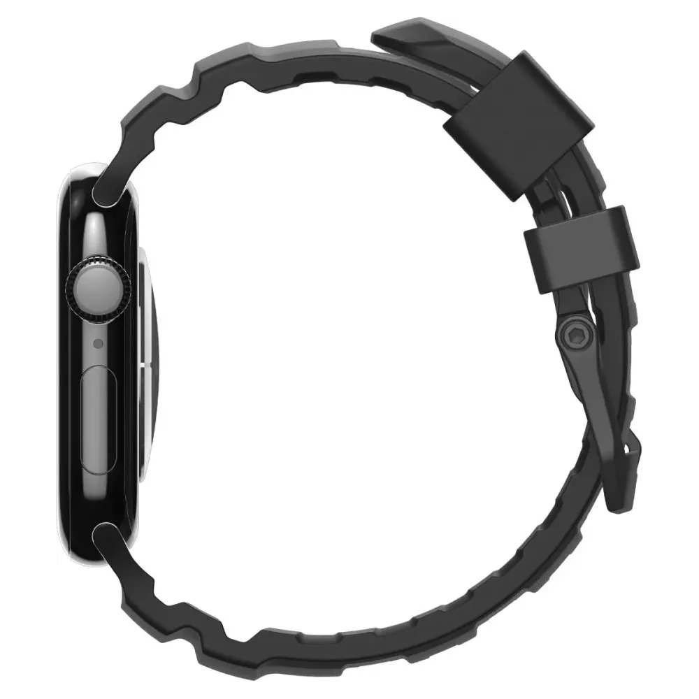 Pasek Spigen WBS2 Band Apple Watch 8 / 9 / 10 / 11 / Se / Ultra (44 / 45 / 46 / 49 Mm) Black