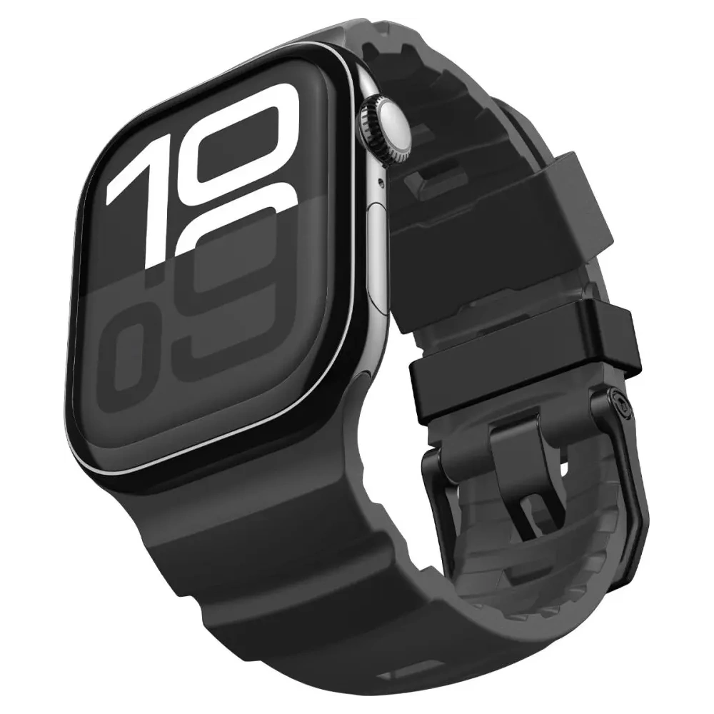 Pasek Spigen WBS2 Band Apple Watch 8 / 9 / 10 / 11 / Se / Ultra (44 / 45 / 46 / 49 Mm) Black