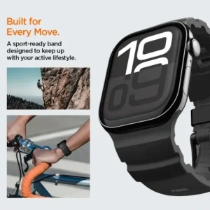 Pasek Spigen WBS2 Band Apple Watch 8 / 9 / 10 / 11 / Se / Ultra (44 / 45 / 46 / 49 Mm) Black Pasek Spigen WBS2 Band Apple Watch 8 / 9 / 10 / 11 / Se / Ultra (44 / 45 / 46 / 49 Mm) Black