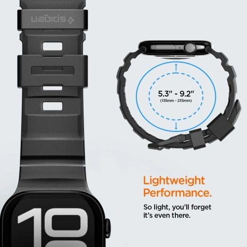 Pasek Spigen WBS2 Band Apple Watch 8 / 9 / 10 / 11 / Se / Ultra (44 / 45 / 46 / 49 Mm) Black Pasek Spigen WBS2 Band Apple Watch 8 / 9 / 10 / 11 / Se / Ultra (44 / 45 / 46 / 49 Mm) Black