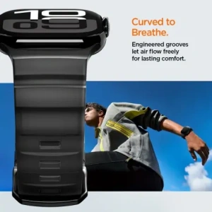 Pasek Spigen WBS2 Band Apple Watch 8 / 9 / 10 / 11 / Se / Ultra (44 / 45 / 46 / 49 Mm) Black Pasek Spigen WBS2 Band Apple Watch 8 / 9 / 10 / 11 / Se / Ultra (44 / 45 / 46 / 49 Mm) Black