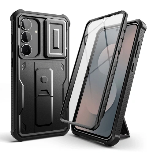 Etui Tech-Protect Flexair Kevlar Cam+ Samsung Galaxy S25 FE Black