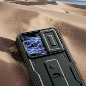 Etui Tech-Protect Flexair Kevlar Cam+ Samsung Galaxy S25 FE Black Etui Tech-Protect Flexair Kevlar Cam+ Samsung Galaxy S25 FE Black