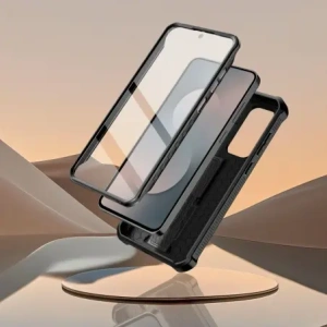 Etui Tech-Protect Flexair Kevlar Cam+ Samsung Galaxy S25 FE Black Etui Tech-Protect Flexair Kevlar Cam+ Samsung Galaxy S25 FE Black