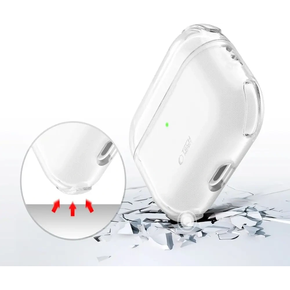 Etui Tech-Protect Flexair Bounce Apple AirPods Pro 3 Clear