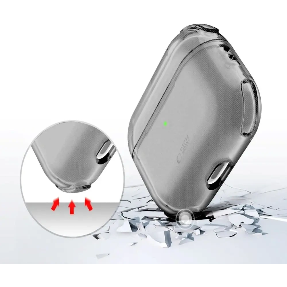 Etui Tech-Protect Flexair Bounce Apple AirPods Pro 3 Ash