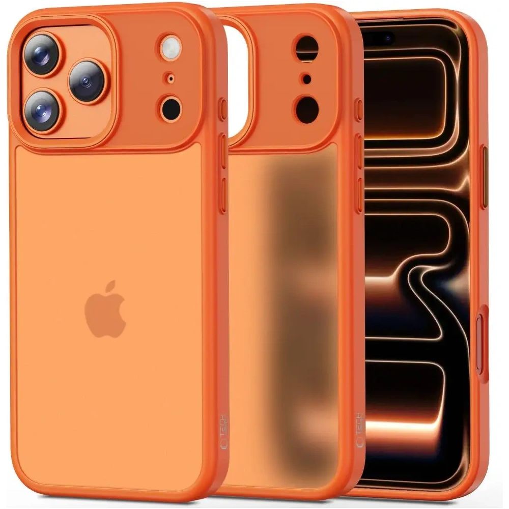 Etui Tech-Protect Flexair Magmat iPhone 17 Pro Matte Cosmic Orange