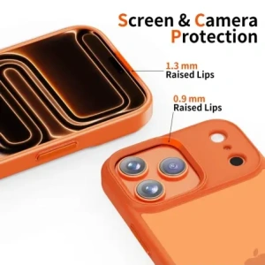 Etui Tech-Protect Flexair Magmat iPhone 17 Pro Max Matte Cosmic Orange Etui Tech-Protect Flexair Magmat iPhone 17 Pro Max Matte Cosmic Orange