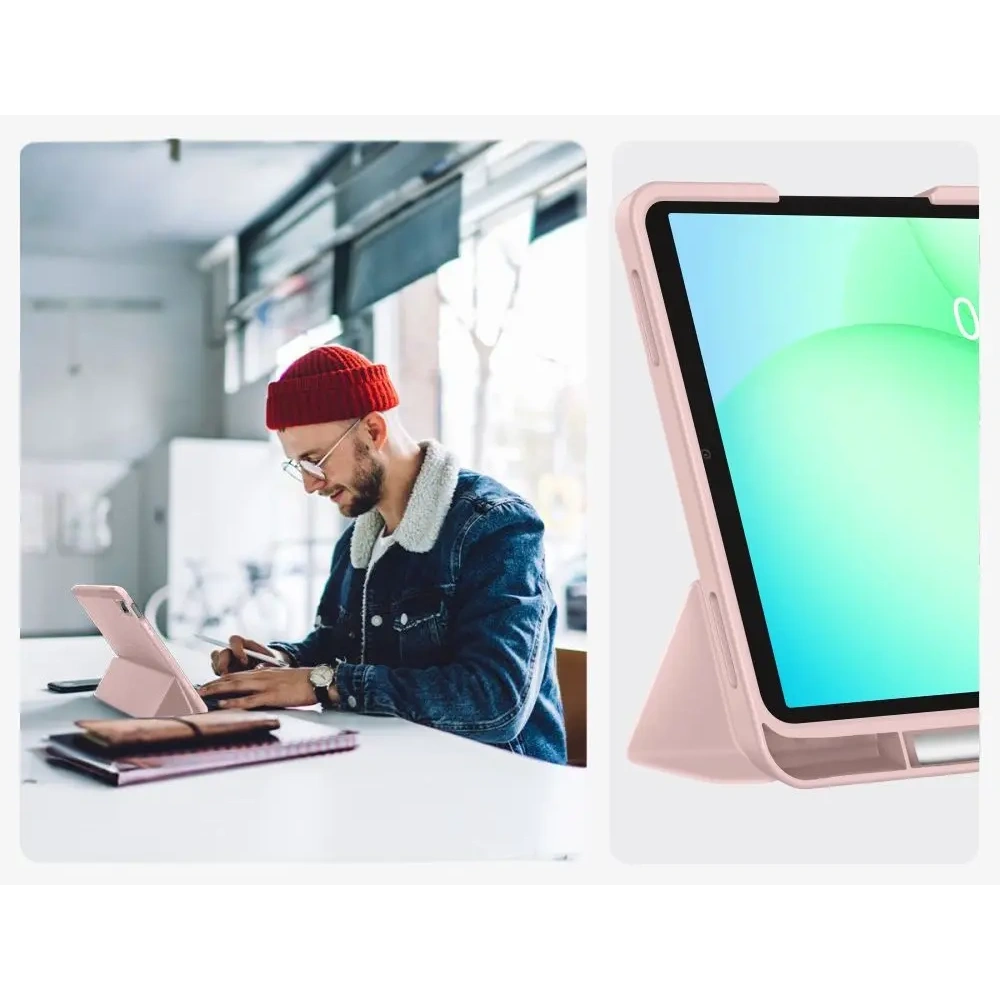 Etui Tech-Protect Flexair Sc Pen Galaxy Tab A9+ / A11+ Plus 11.0 X210 / X215 / X216 / X230 / X235 / X236 Pink