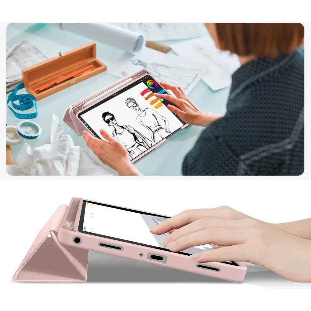 Etui Tech-Protect Flexair Sc Pen Galaxy Tab A9+ / A11+ Plus 11.0 X210 / X215 / X216 / X230 / X235 / X236 Pink