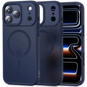 Etui Tech-Protect Flexair Magmat Magsafe iPhone 17 Pro Matte Deep Blue Etui Tech-Protect Flexair Magmat Magsafe iPhone 17 Pro Matte Deep Blue
