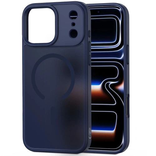 Etui Tech-Protect Flexair Magmat Magsafe iPhone 17 Pro Matte Deep Blue Etui Tech-Protect Flexair Magmat Magsafe iPhone 17 Pro Matte Deep Blue