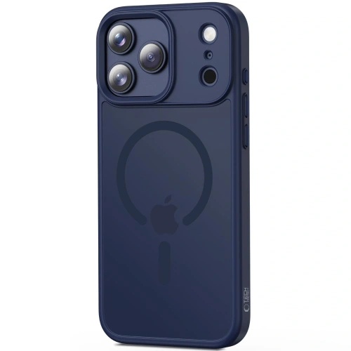 Etui Tech-Protect Flexair Magmat Magsafe iPhone 17 Pro Matte Deep Blue Etui Tech-Protect Flexair Magmat Magsafe iPhone 17 Pro Matte Deep Blue