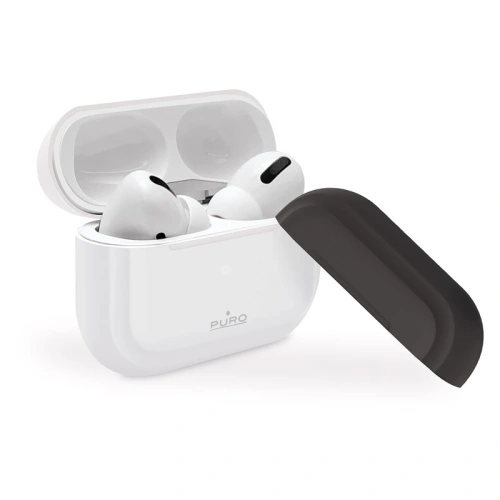 Kup Etui PURO ICON pentru Apple AirPods Pro cu capac suplimentar (Alb + Capac Alb + Capac Gri Închis) - PUR189WHT - {ean13} - Sklep Home Screen