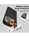 Etui Tech-Protect Flexair Kevlar Aramid Magsafe iPhone 17 Pro Black Etui Tech-Protect Flexair Kevlar Aramid Magsafe iPhone 17 Pro Black