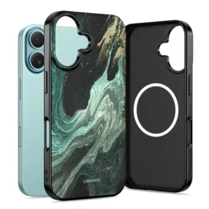 Etui Tech-Protect Flexair Lamano Magsafe iPhone 16 Verde Aura Etui Tech-Protect Flexair Lamano Magsafe iPhone 16 Verde Aura
