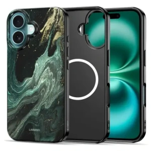 Etui Tech-Protect Flexair Lamano Magsafe iPhone 16 Verde Aura Etui Tech-Protect Flexair Lamano Magsafe iPhone 16 Verde Aura