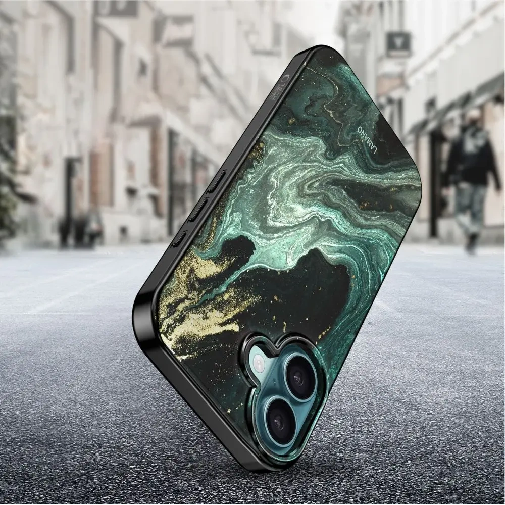 Etui Tech-Protect Flexair Lamano Magsafe iPhone 16 Verde Aura