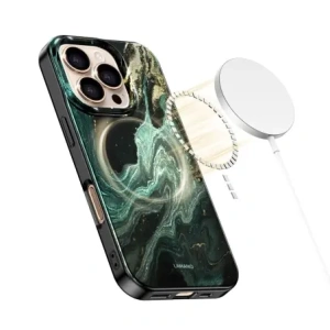 Etui Tech-Protect Flexair Lamano Magsafe iPhone 16 Pro Max Verde Aura Etui Tech-Protect Flexair Lamano Magsafe iPhone 16 Pro Max Verde Aura
