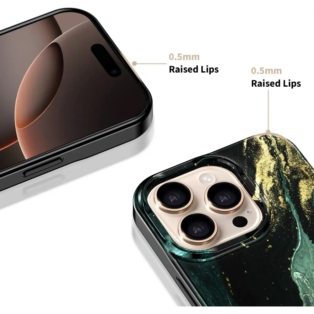 Etui Tech-Protect Flexair Lamano Magsafe iPhone 16 Pro Max Verde Aura