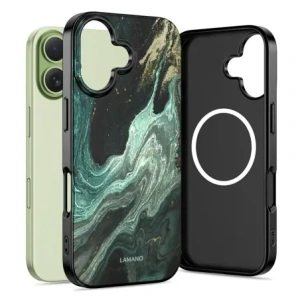 Etui Tech-Protect Flexair Lamano Magsafe iPhone 17 Verde Aura Etui Tech-Protect Flexair Lamano Magsafe iPhone 17 Verde Aura