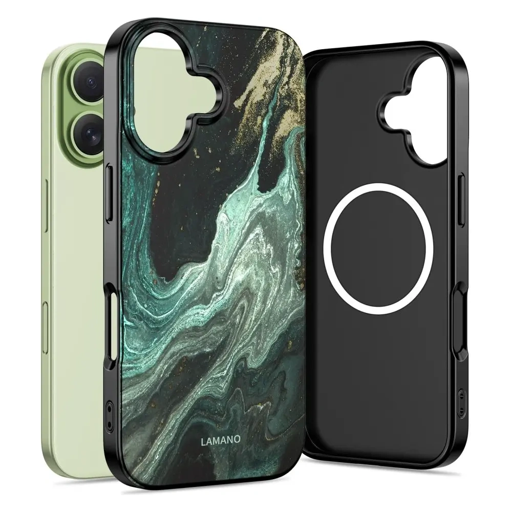 Etui Tech-Protect Flexair Lamano Magsafe iPhone 17 Verde Aura