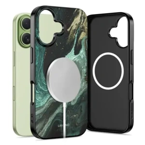 Etui Tech-Protect Flexair Lamano Magsafe iPhone 17 Verde Aura Etui Tech-Protect Flexair Lamano Magsafe iPhone 17 Verde Aura