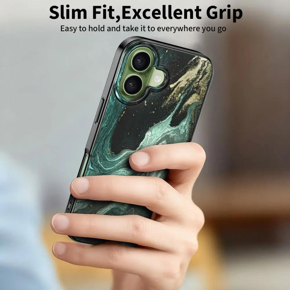 Etui Tech-Protect Flexair Lamano Magsafe iPhone 17 Verde Aura