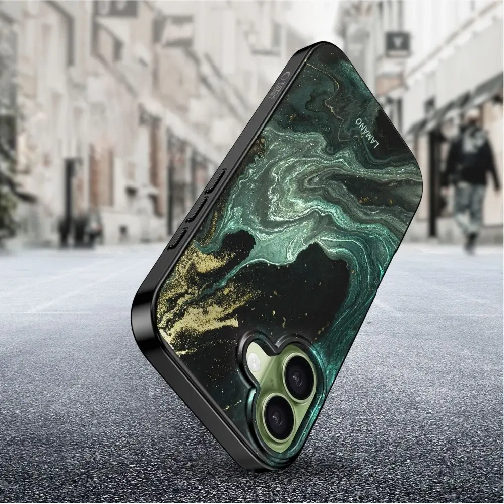Etui Tech-Protect Flexair Lamano Magsafe iPhone 17 Verde Aura