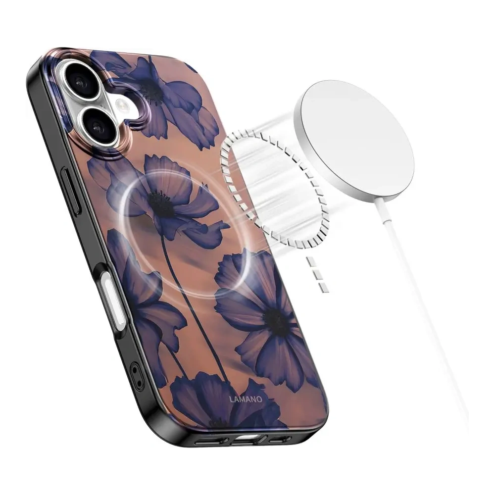 Etui Tech-Protect Flexair Lamano Magsafe iPhone 17 Velvet Night