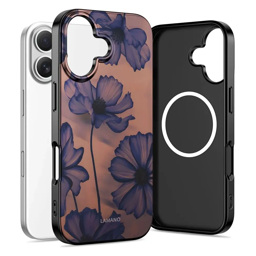 Etui Tech-Protect Flexair Lamano Magsafe iPhone 16 Velvet Night