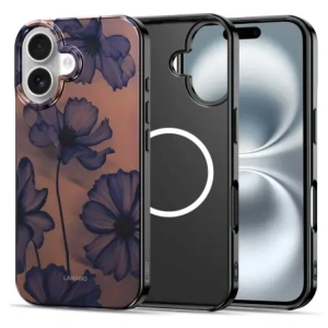 Etui Tech-Protect Flexair Lamano Magsafe iPhone 16 Velvet Night Etui Tech-Protect Flexair Lamano Magsafe iPhone 16 Velvet Night