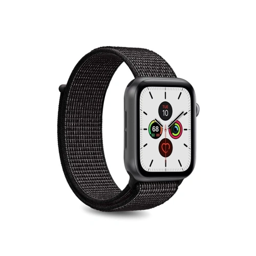 Kup Nylonový pásek PURO Band Apple Watch 4/5/6/7/SE/8/9/10 40/41/42mm (Černý) - PUR191BLK - {ean13} - Sklep Home Screen