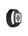 Nylonový pásek PURO Band Apple Watch 4/5/6/7/SE/8/9/10 40/41/42mm (Černý)