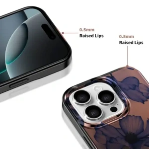 Etui Tech-Protect Flexair Lamano Magsafe iPhone 16 Pro Velvet Night Etui Tech-Protect Flexair Lamano Magsafe iPhone 16 Pro Velvet Night