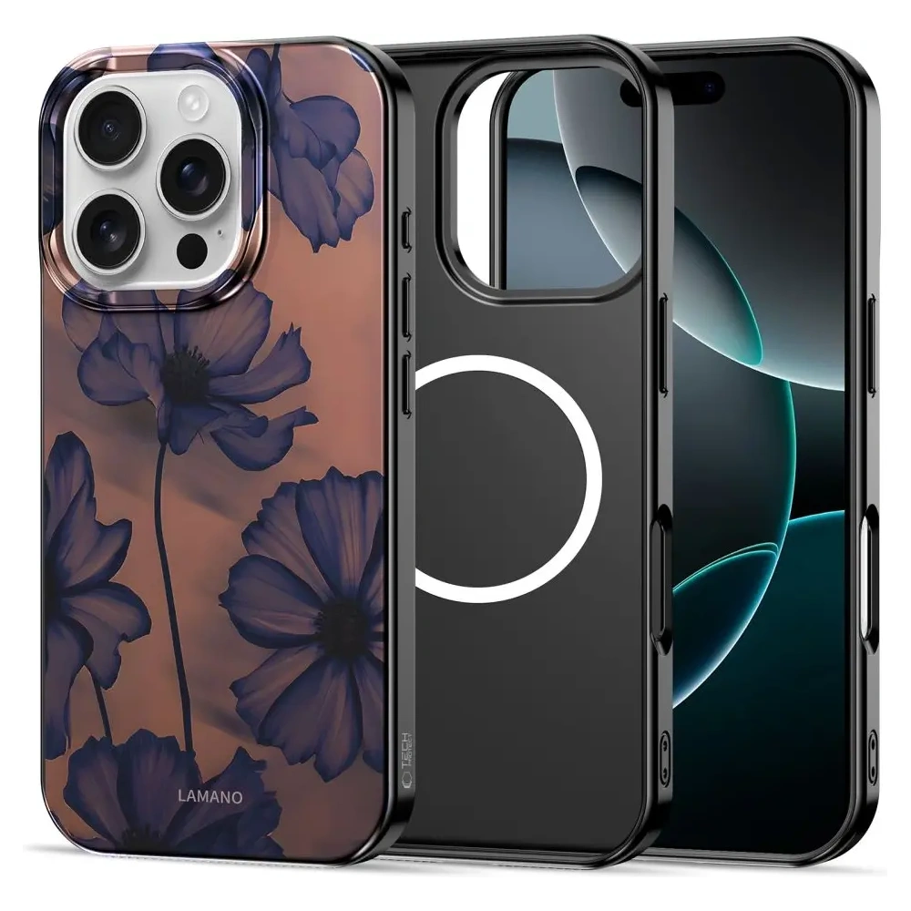 Etui Tech-Protect Flexair Lamano Magsafe iPhone 16 Pro Max Velvet Night