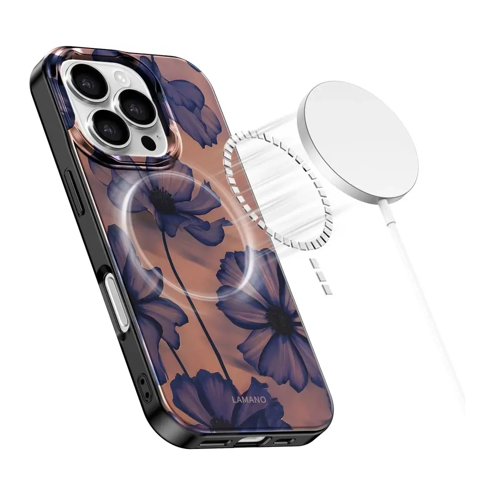 Etui Tech-Protect Flexair Lamano Magsafe iPhone 16 Pro Max Velvet Night