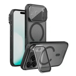 Etui Nillkin Camshield Pro z osłoną aparatup Magnetic Case iPhone 17 Pro Black / Czarny Etui Nillkin Camshield Pro z osłoną aparatup Magnetic Case iPhone 17 Pro Black / Czarny