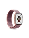 Nylonový pásek PURO Band Apple Watch 4/5/6/7/SE/8/9/10 40/41/42mm (Růžový)