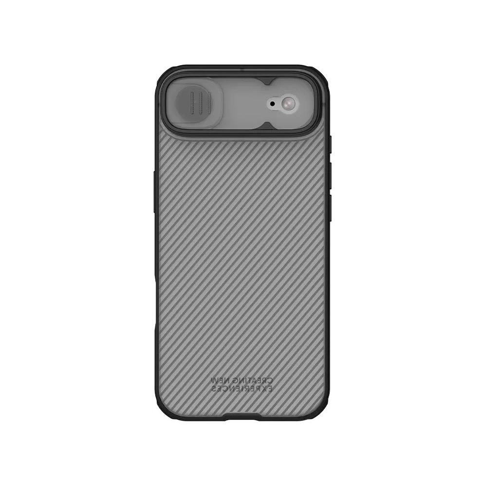 Etui Nillkin Camshield Pro z osłoną aparatu iPhone 17 Air Transparent Black / Przezroczysty Czarny
