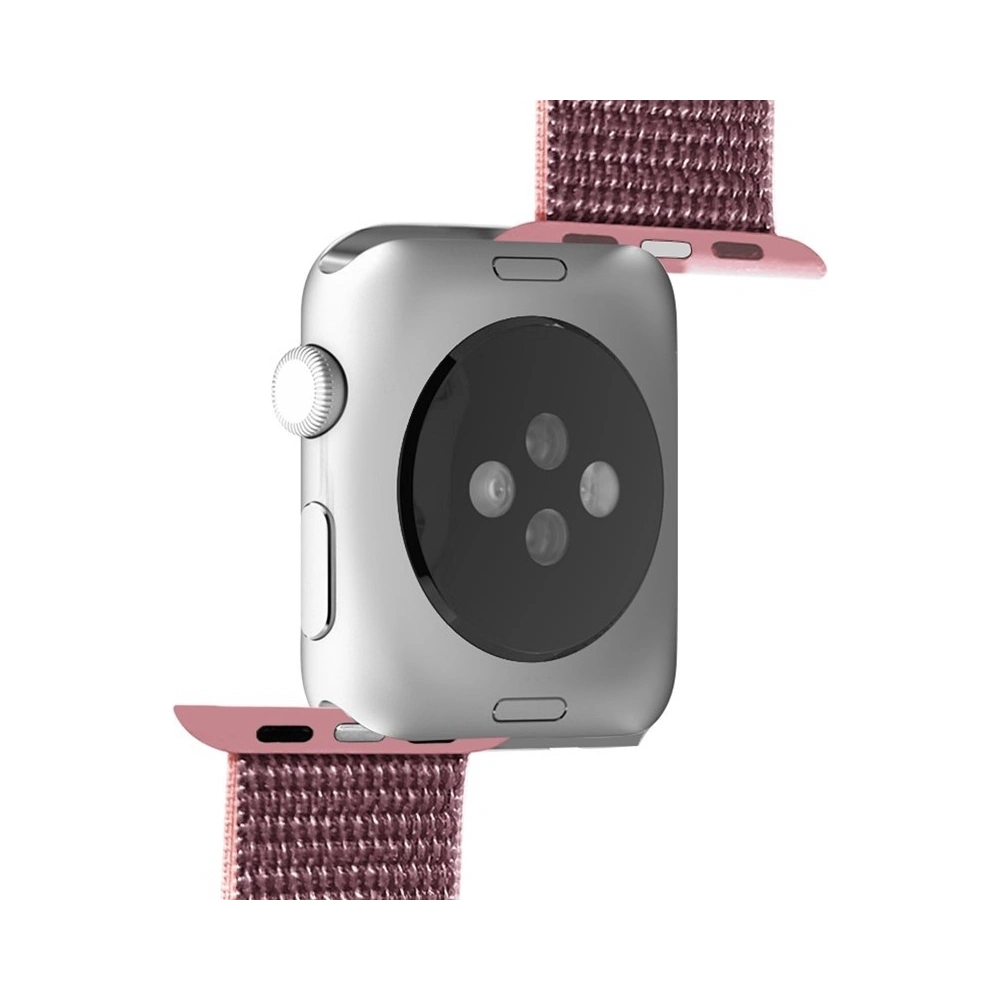 Nylonowy pasek PURO Band Apple Watch 4/5/6/7/SE/8/9/10 40/41/42mm (Różowy)