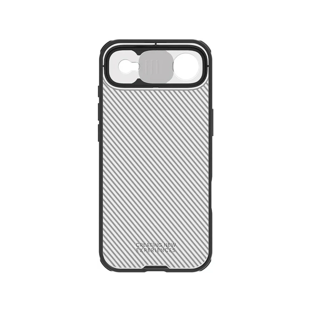 Etui Nillkin Camshield Pro z osłoną aparatu iPhone 17 Air Transparent Black / Przezroczysty Czarny