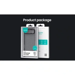 Etui Nillkin Camshield Pro z osłoną aparatu iPhone 17 Air Transparent Black / Przezroczysty Czarny Etui Nillkin Camshield Pro z osłoną aparatu iPhone 17 Air Transparent Black / Przezroczysty Czarny