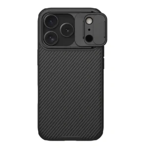 Etui Nillkin Camshield Pro z osłoną aparatu iPhone 17 Pro Black / Czarny Etui Nillkin Camshield Pro z osłoną aparatu iPhone 17 Pro Black / Czarny