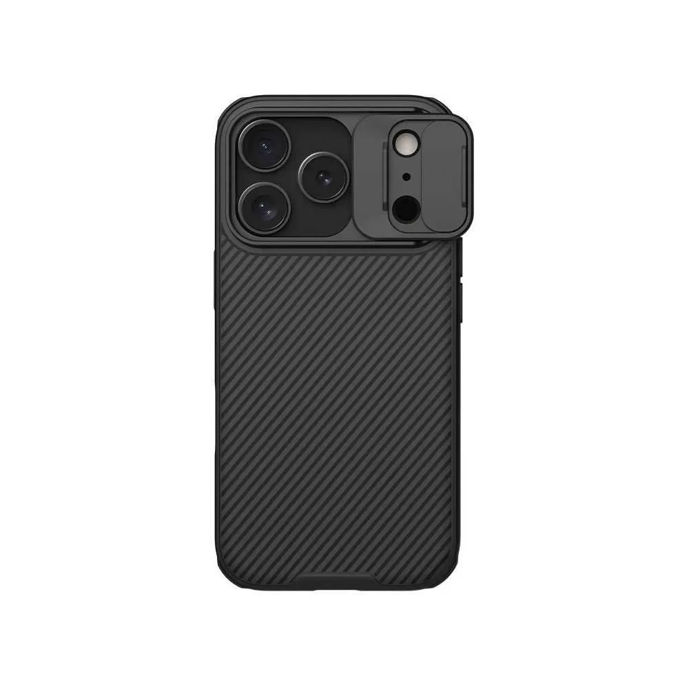 Etui Nillkin Camshield Pro z osłoną aparatu iPhone 17 Pro Black / Czarny