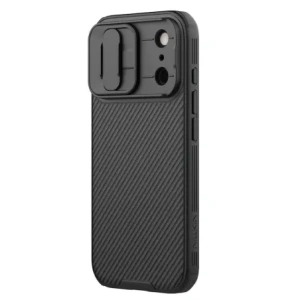 Etui Nillkin Camshield Pro z osłoną aparatu iPhone 17 Pro Black / Czarny Etui Nillkin Camshield Pro z osłoną aparatu iPhone 17 Pro Black / Czarny