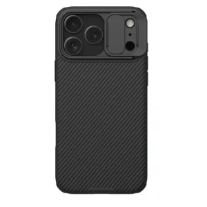 Etui Nillkin Camshield Pro z osłoną aparatu iPhone 17 Pro Max Black / Czarny Etui Nillkin Camshield Pro z osłoną aparatu iPhone 17 Pro Max Black / Czarny