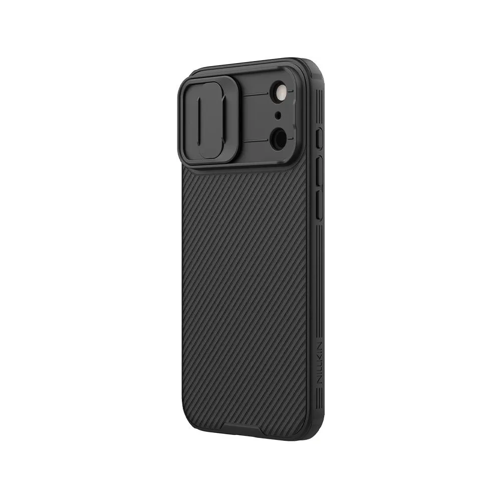 Etui Nillkin Camshield Pro z osłoną aparatu iPhone 17 Pro Max Black / Czarny
